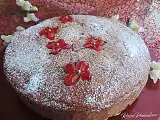 Ricetta Torta nua con yogurt e confettura di ciliegie