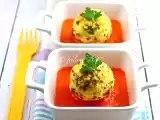 Ricetta Crocchette di miglio con salsa di peperoni