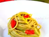 Ricetta Spaghetti integrali al pesto di avocado