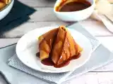 Ricetta Fagottini di crepes con mele caramellate