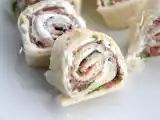 Ricetta Rotolini di piadina con prosciutto crudo e rucola
