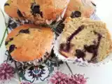 Ricetta Muffin yogurt e mirtilli freschi (senza burro)