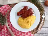 Ricetta Polenta con salsiccia