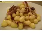 Ricetta Gnocchi radicchio e speck