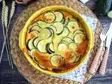 Ricetta Clafoutis di zucchine e formaggio caprino