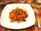 Ricetta Garganelli all'arrabbiata