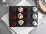 Ricetta Tartufi al cioccolato decorati