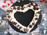 Ricetta Heart cake kinder