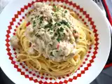 Ricetta Salsa cremosa per condire la pasta - carne macinata, melanzane e peperoni