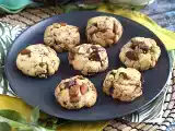 Ricetta Cookies al cioccolato, mandorle e arachidi