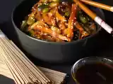 Ricetta Soba noodles saltati con edamame e verdure