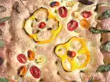 Ricetta Focaccia primavera - ricetta facile