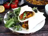 Ricetta Fajitas vegetariane con proteine di soia