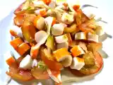 Ricetta Insalata di surimi (o polpa di granchio) alla catalana