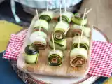 Ricetta Involtini di zucchine e salmone affumicato