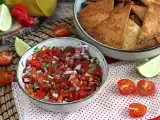 Ricetta Pico de gallo e chips tortillas - aperitivo messicano