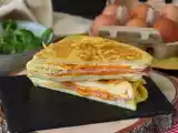 Ricetta Frittata sandwich (egg sandwich hack)