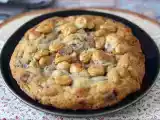 Ricetta Cookies giganti con cioccolato, nocciole e pralinato