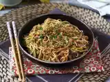 Ricetta Noodles vegetariani con proteine di soia testurizzate