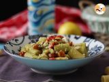 Ricetta Pasta fredda con crema di avocado, mandorle e pomodorini: vegetariana e gustosissima!
