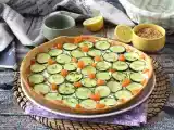 Ricetta Crostata salata con ricotta, cetrioli e salmone affumicato