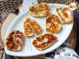 Ricetta Halloumi piastrato con miele e rosmarino