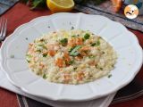 Risotto gamberi e limone, il primo piatto elegante e facile da preparare