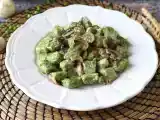 Ricetta Gnocchi di piselli con salsa ai funghi