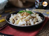 Pasta con ricotta e noci: cremosa e croccante