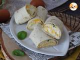 Ricetta Wrap super proteico con uova e feta