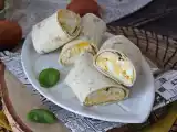 Ricetta Wrap super proteico con uova e feta