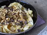 Ricetta Tagliatelle di crêpes con cioccolato e arachidi: il dessert goloso che conquista tutti!