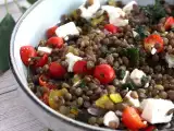 Ricetta Insalata di lenticchie con pomodorini e feta