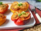 Ricetta Peperoni ripieni vegetariani al forno: la ricetta facile e saporita con verdure e mozzarella