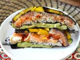 Ricetta Tramezzini di sushi con salmone, avocado e mango: freschi, originali e davvero golosi