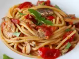 Ricetta Spaghetti con sardine e pomodorini: la ricetta facile ed economica!