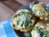 Ricetta Cookies salati con feta, pomodori secchi e spinaci