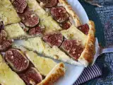 Ricetta Crostata agrodolce con fichi, brie e noci