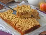 Ricetta Szarlotka: torta di mele polacca con copertura sbriciolata e croccante