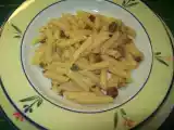 Ricetta Penne con salsa di mele e speck