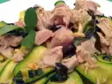 Ricetta Insalata di tonno con zucchine, patate e salsa al basilico