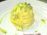 Ricetta Trenette alla carbonara di asparagi e tartufo nero