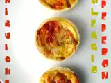 Ricetta Mini quiches taleggio e peperoni