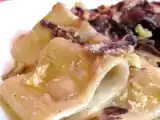 Ricetta Paccheri al radicchio, scamorza affumicata e noci