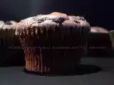 Ricetta muffins al cioccolato e mirtilli