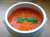 Ricetta Zuppa di pomodoro e lenticchie al profumo di basilico
