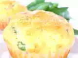 Ricetta Muffins salati con prosciutto e piselli