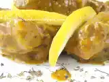Ricetta Spezzatino allo zafferano, timo e limone
