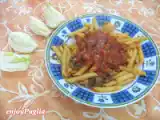 Ricetta Pennette con sugo di funghi e pancetta