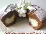 Ricetta Ciambella al cacao con cuore di cocco